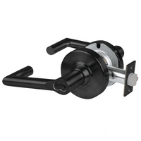 Schlage ND80JD-BRK-622 storeroom cylindrical lock, black Boardwalk lever set with latch, less core