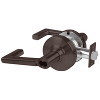 Schlage ND80JD-LON storeroom cylindrical lock, Longitude lever, 613 dark bronze, less core
