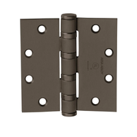 McKinney T4A3786 4 1/2" x 4 1/2" Full Mortise Heavy Weight Bearing Hinge, Five Knuckle
