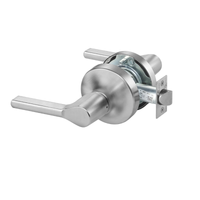 Accentra TB4701LN626 passage cylindrical lockset, Reflections lever, satin chrome 626 finish, non-keyed