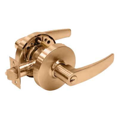 Sargent 10XG17-LB-US26 Cylindrical Utility, Asylum, Institutional Function Lever Lockset