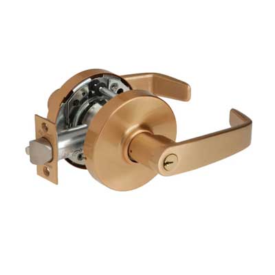 Sargent 10XG17-LL-US26 Cylindrical Utility, Asylum, Institutional Function Lever Lockset