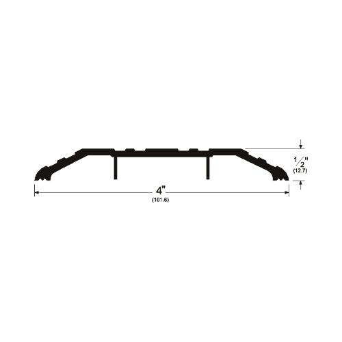 Pemko 170AK Saddle Threshold Line Drawing