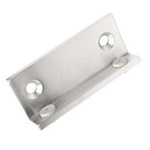 ABH 1801-US32D Applied Stop Stainless Steel