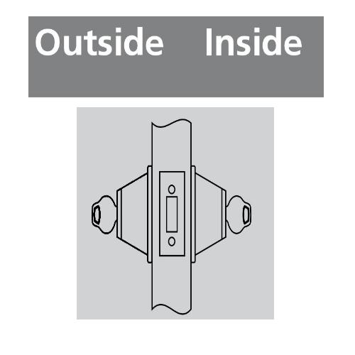 DL3012 Cylindrical Deadlock