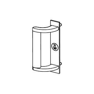 Accentra483F Nightlatch Exit Device Trim