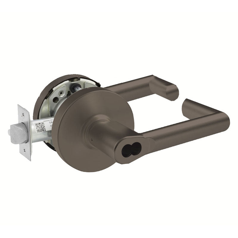 Sargent 70-10XG17-LMW-US10B Cylindrical Utility, Asylum, Institutional Function Lever Lockset