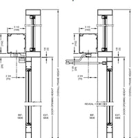 Nabco GT8710 Low Energy Operator, Pull Side, Pair Doors, 36" For Each