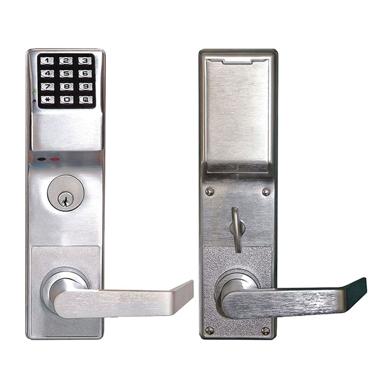 AlarmLock DL4500DBL-26D Pushbutton Mortise Lock with Deadbolt