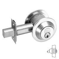 Corbin Russwin DL3013 Single Cylinder Deadlock, Conventional Cylinder. L4 Keyway, Keyed Random, [2] Change Keys, Non-Handed.