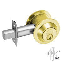 Corbin Russwin DL3017 Classroom Cylinder Deadlock with Steel Deadbolt
