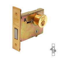 Corbin Russwin DL4117 Classroom Function Mortise Deadlock satin bronze