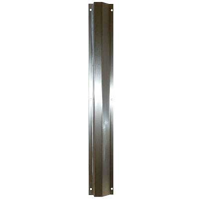 Don Jo 85-630 Vertical Rod Cover Protector, 3-1/8" Width, 24" Length, 1-1/8" Projection, 630/US32D Stainless Steel Finish