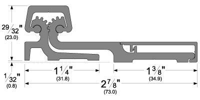 Pemko DFS85HD1 Continuous Hinge