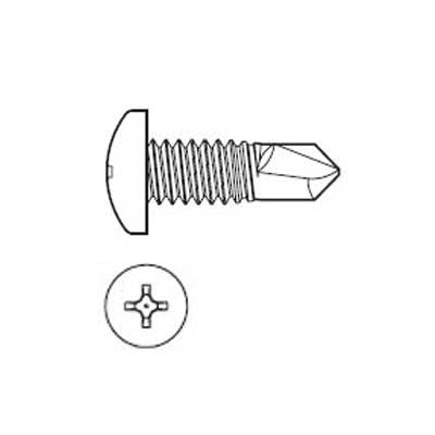 Pemko TKS1267UCBLR21 Self Tapping Tek Screws 