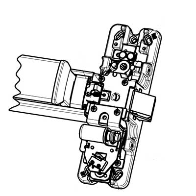 Sargent 68-2447 32D Chassis Pack Right Hand Reverse Bevel