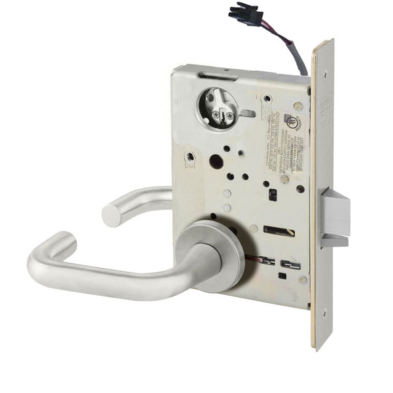 Sargent RX-LC-8237-24V-LNJ-US32D Classroom Mortise Lock