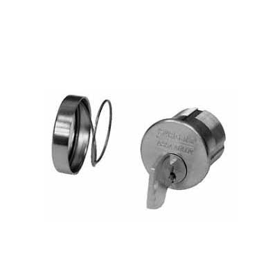 Sargent 980C1 US26D Mortise Mullion Cylinder Kit, LA Keyway, for Steel and Aluminum Mullions, US26D/626 Satin Chrome Finish