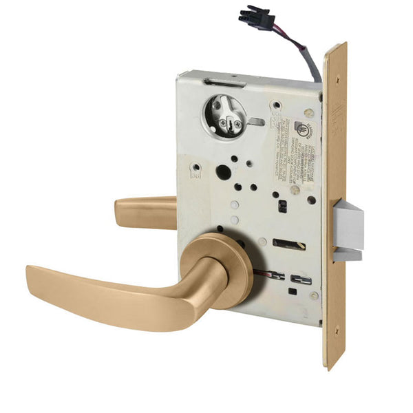 Sargent RX-LC-8204-12V-LNB-US10 Storeroom or Closet Mortise Lock