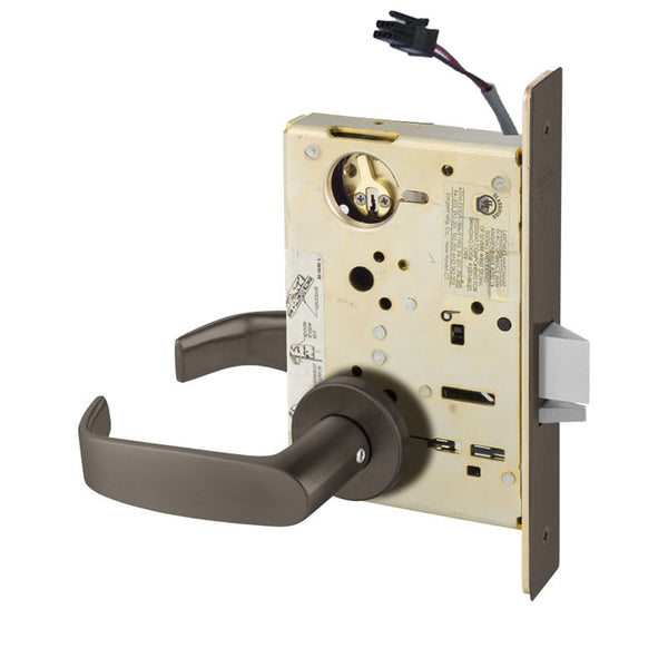 Sargent RX-LC-8204-24V-LNL-US10B Storeroom or Closet Mortise Lock