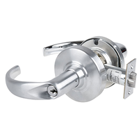 Schlage ND85PD-SPA-626 Hotel Lock Schlage C 6-Pin Cylinder Keyed Different SPA Lever Satin Chrome