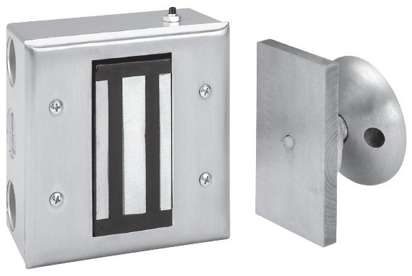 ABH 2510-US28 Door Holder Sprayed Aluminum