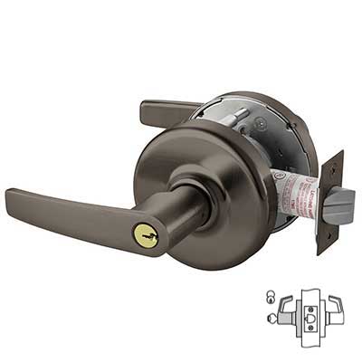 Corbin Russwin CL3857 Cylindrical Lever Lockset, Storeroom or Closet, Grade 2, Non-Handed.