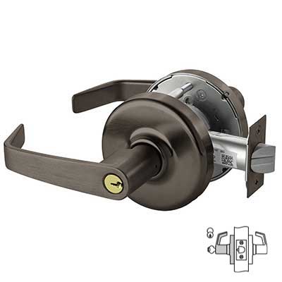 Corbin Russwin CL3857 Cylindrical Lever Lockset, Storeroom or Closet, Grade 2, Non-Handed.