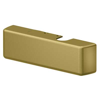 LCN 4040XP-72 696 Standard Plastic Door Closer Cover, Brass Finish