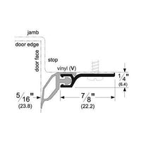 Pemko 321DN Door Bottom Sweep 36" & 48" Long Dark Bronze Aluminum 