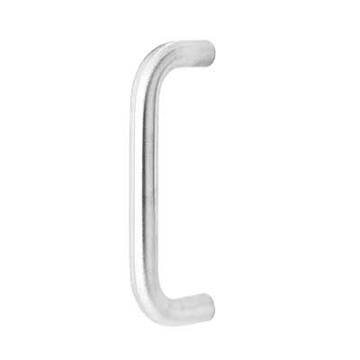 Rockwood 112BTB [2] Straight Door Pulls, 12" Center To Center, 13" Overall, 1" Dia, 2" Clearance, Mounted Back To Back